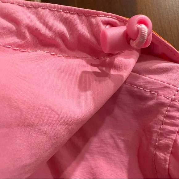 J. Crew Perfect Lightweight Rain Jacket Pink Orange Size Small - Picture 15 of 16